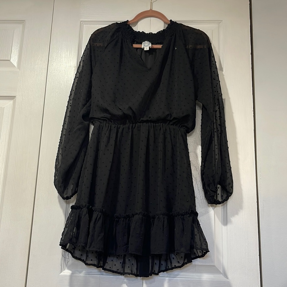 Black classy dress